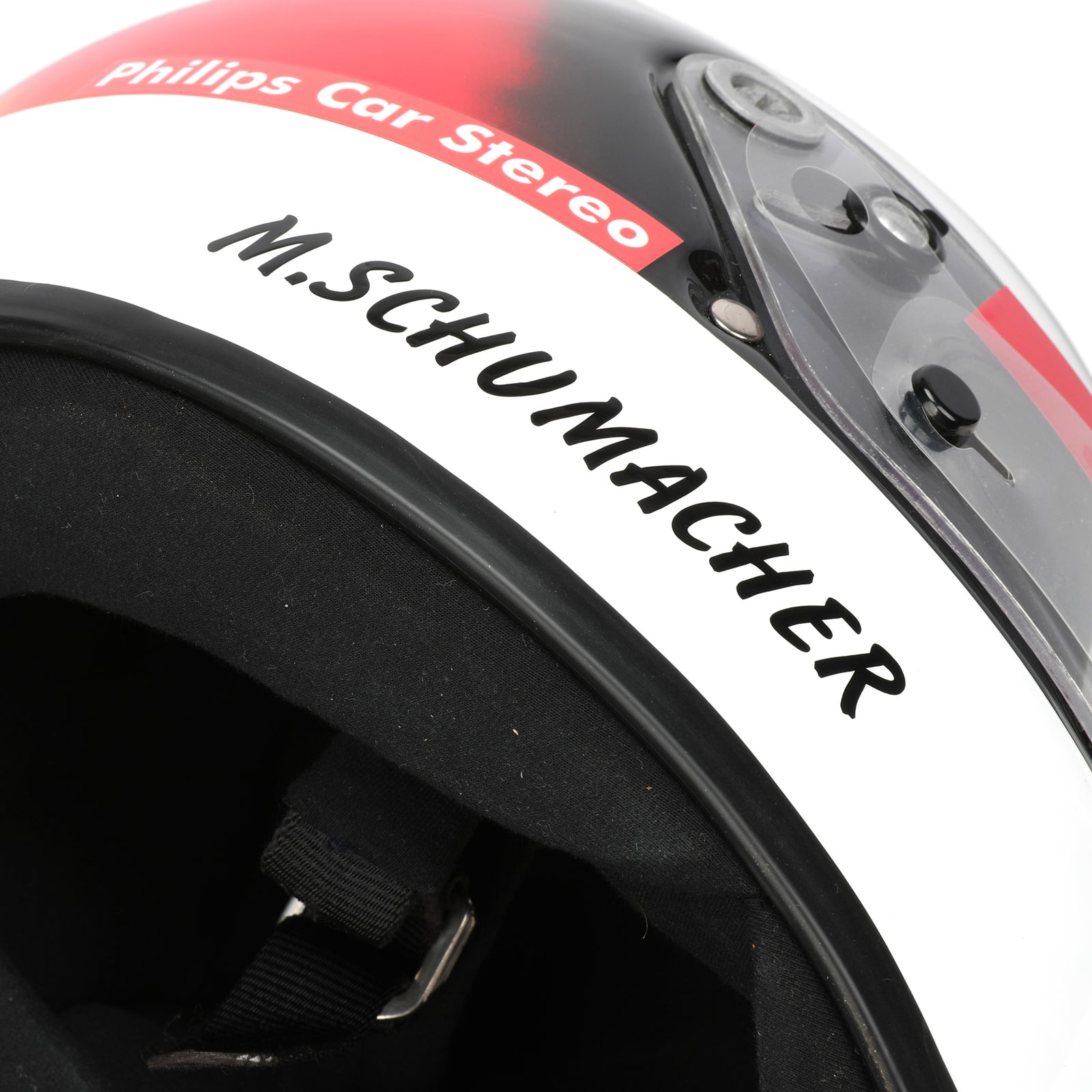 LOT 741 - Michael Schumacher 1991 Jordan Helmet – Belgium GP Replica