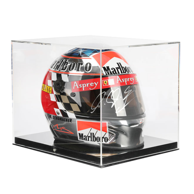 LOT 706 - Michael Schumacher 1998 Special Edition Chrome Scuderia Ferrari Helmet
