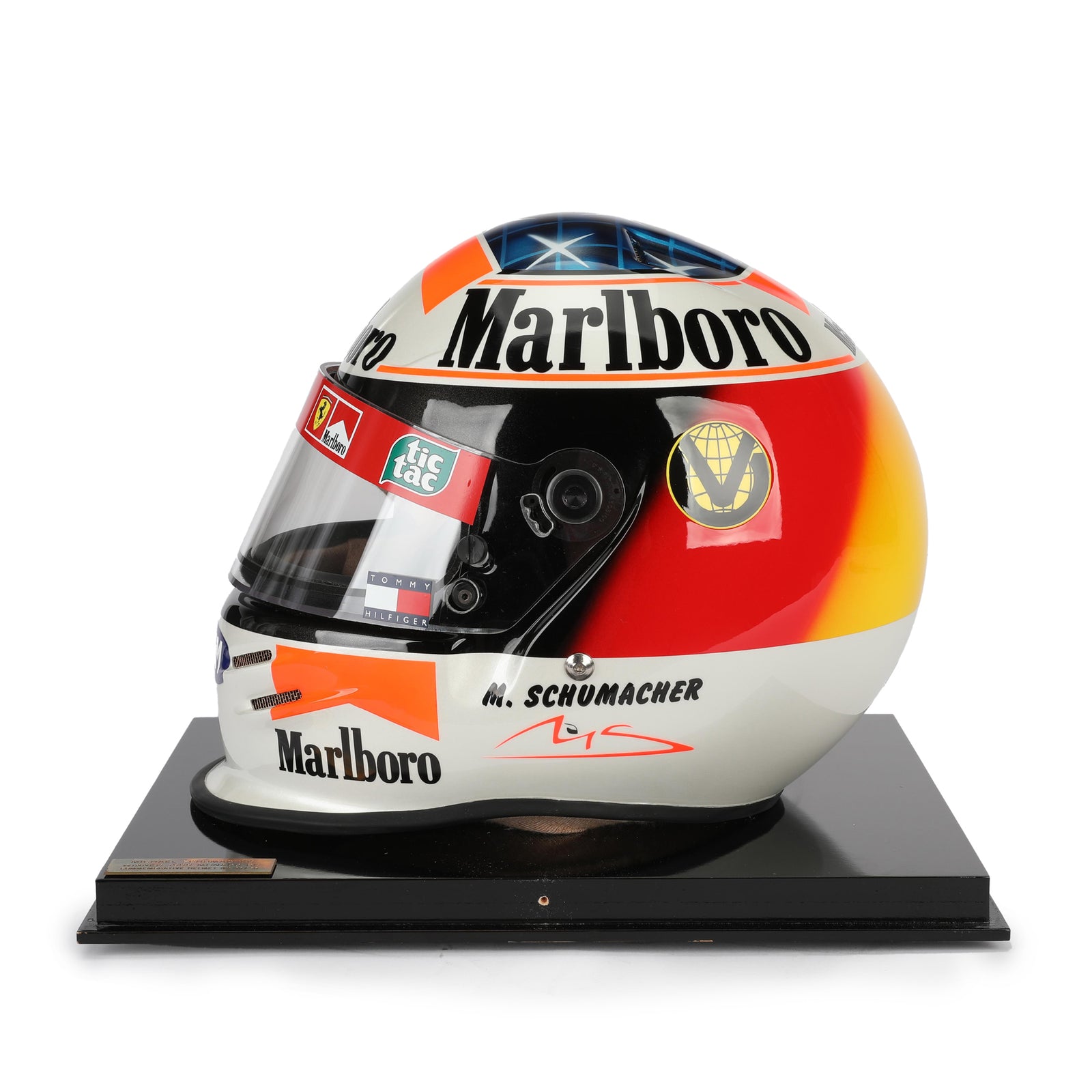 LOT 008 - Michael Schumacher Replica 1999 Scuderia Ferrari Helmet - Monaco GP