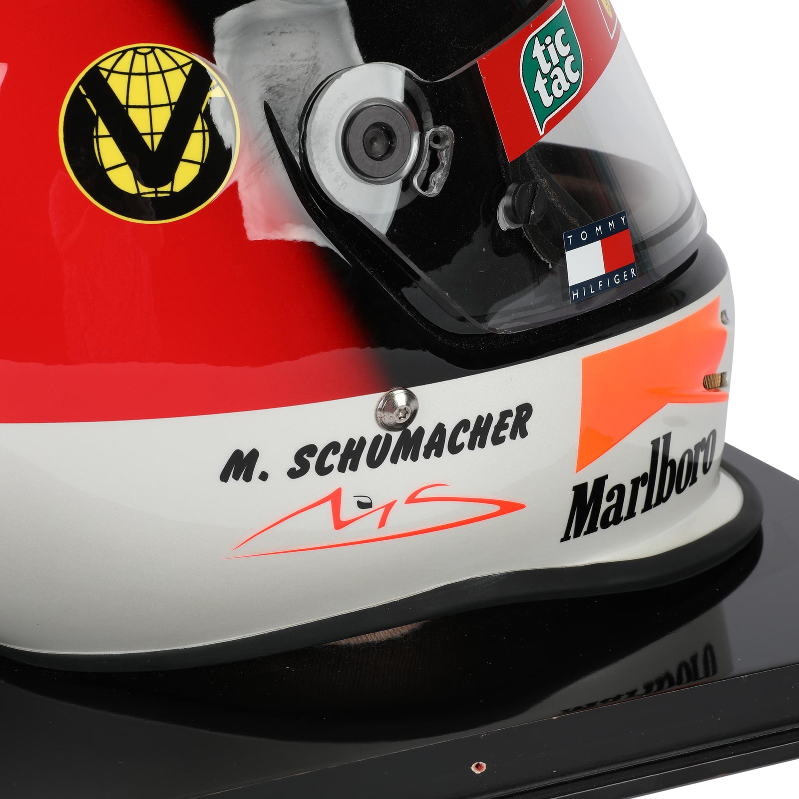 LOT 008 - Michael Schumacher Replica 1999 Scuderia Ferrari Helmet - Monaco GP