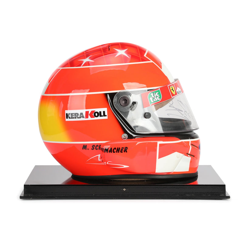 LOT 051 - Michael Schumacher 2000 Replica 1:1 Helmet – Signed Visor