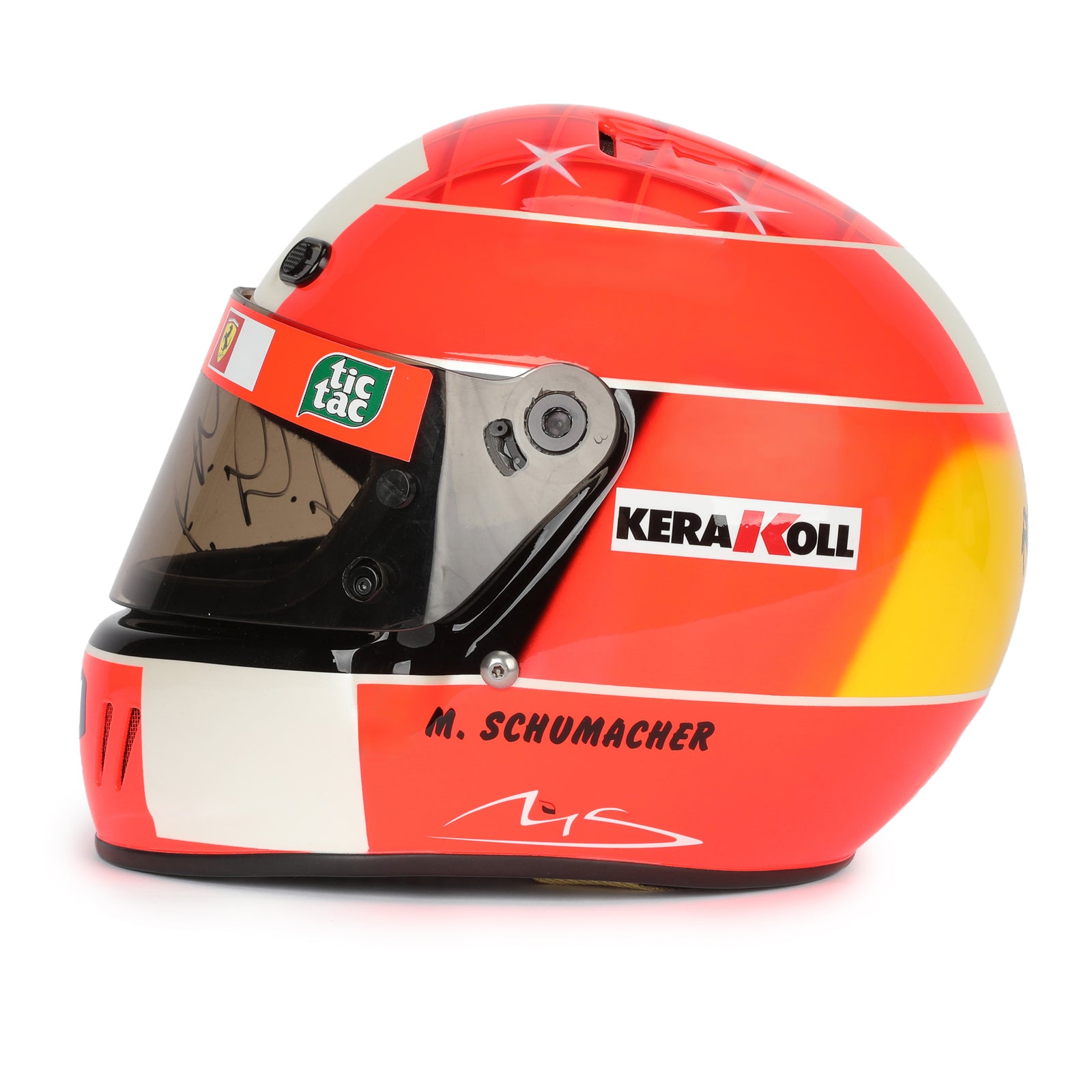 The Silverstone Auction LOT 009 - Michael Schumacher Signed 2000 Ferrari Replica Helmet