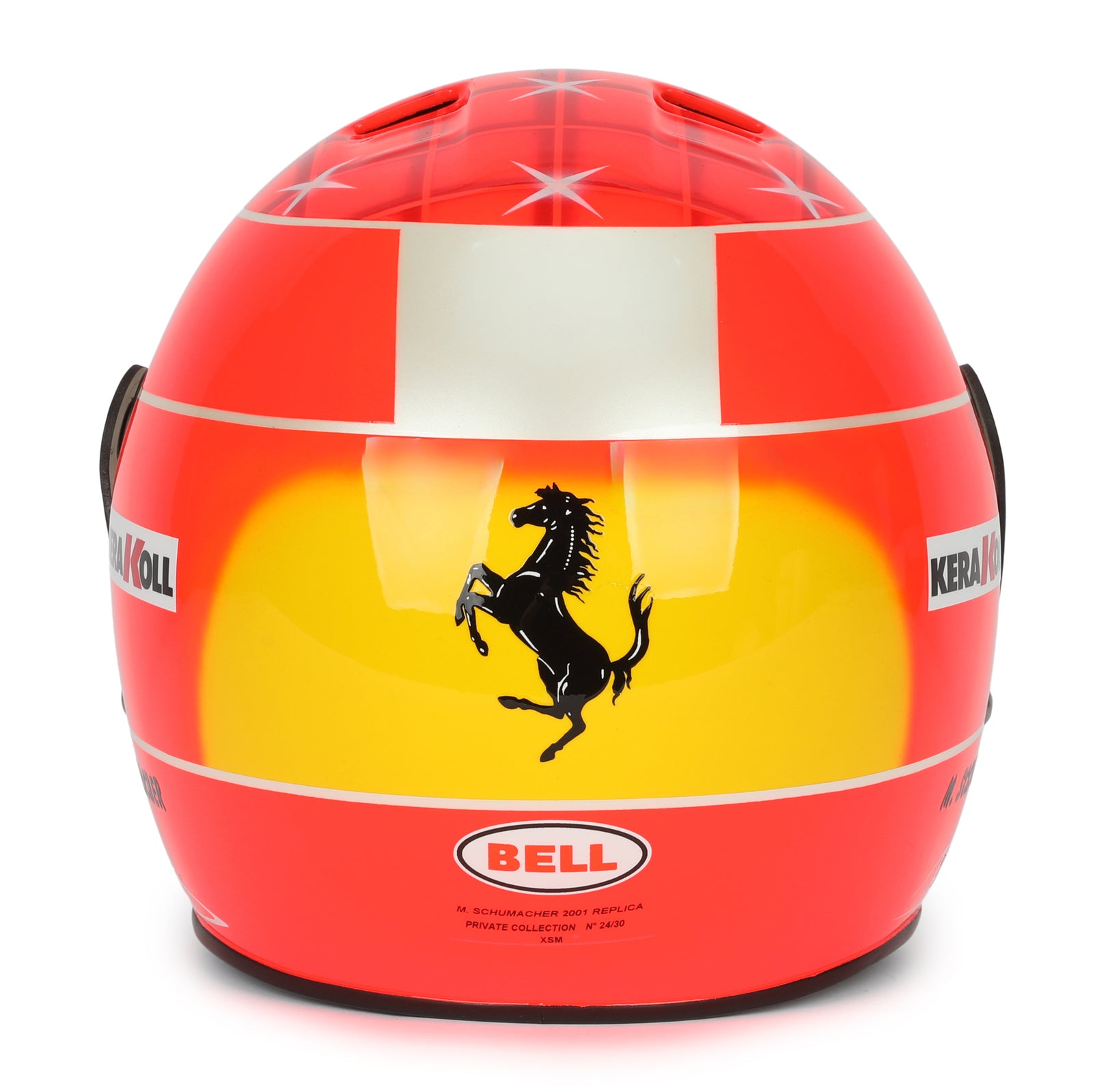 The Silverstone Auction LOT 009 - Michael Schumacher Signed 2000 Ferrari Replica Helmet