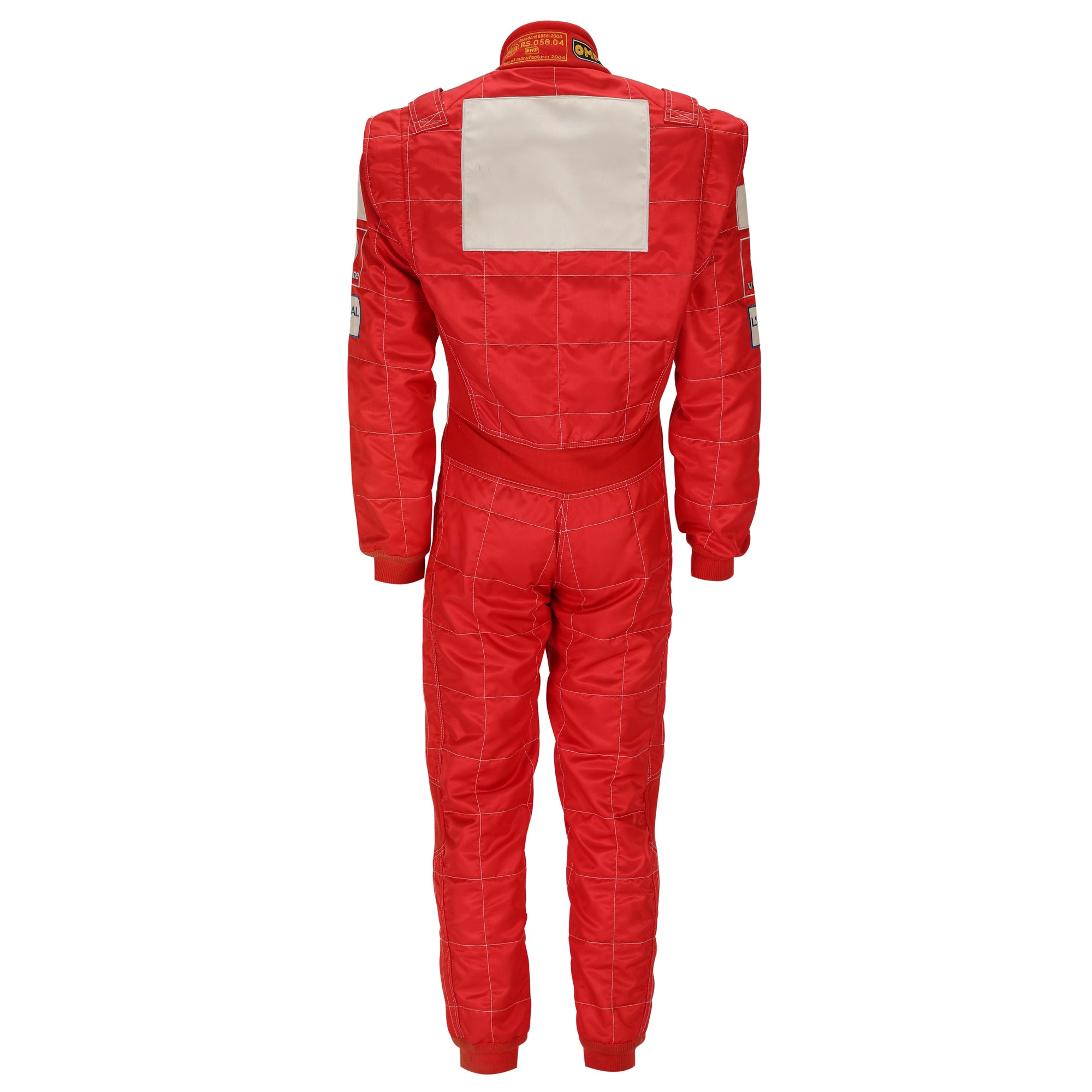 Michael Schumacher Scuderia Ferrari Used Race Suit – 2004 Formula One Season