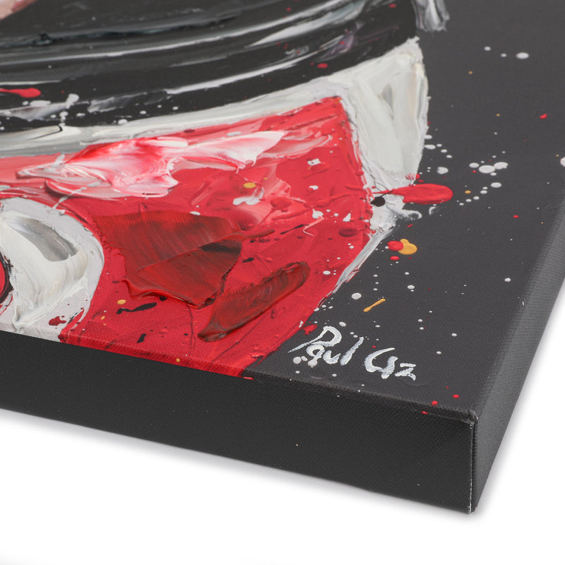 Michael Schumacher ‘GOAT Helmet’ Hand Embellished Print – Paul Oz