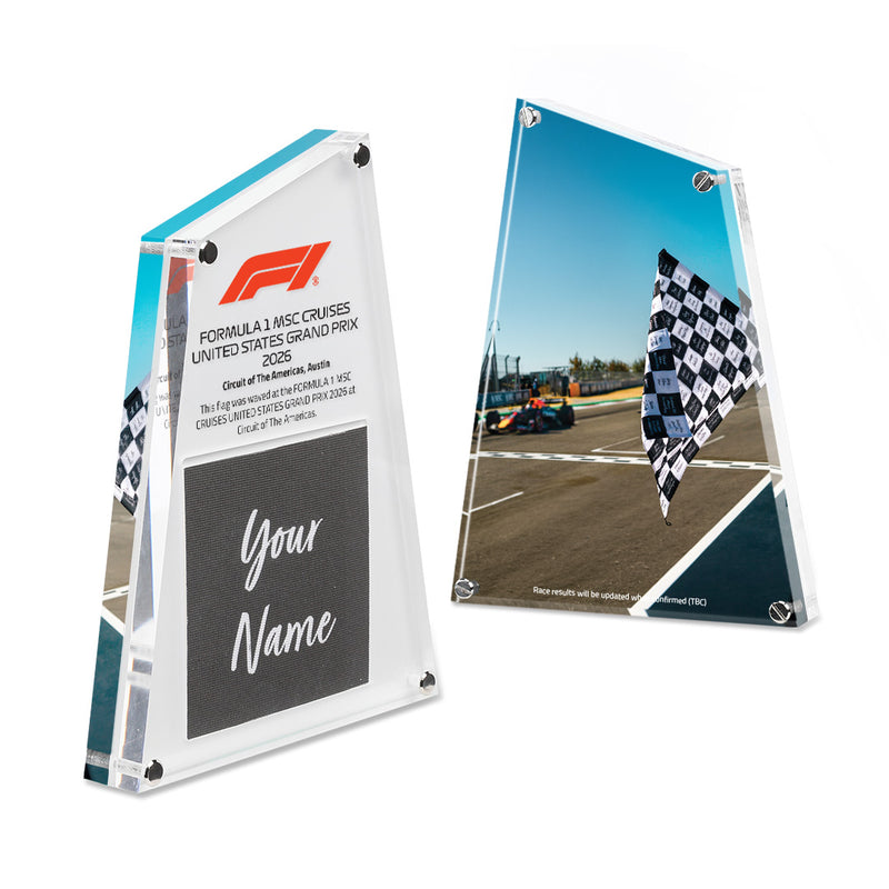 United States GP 2026 - Personalised F1® Flag