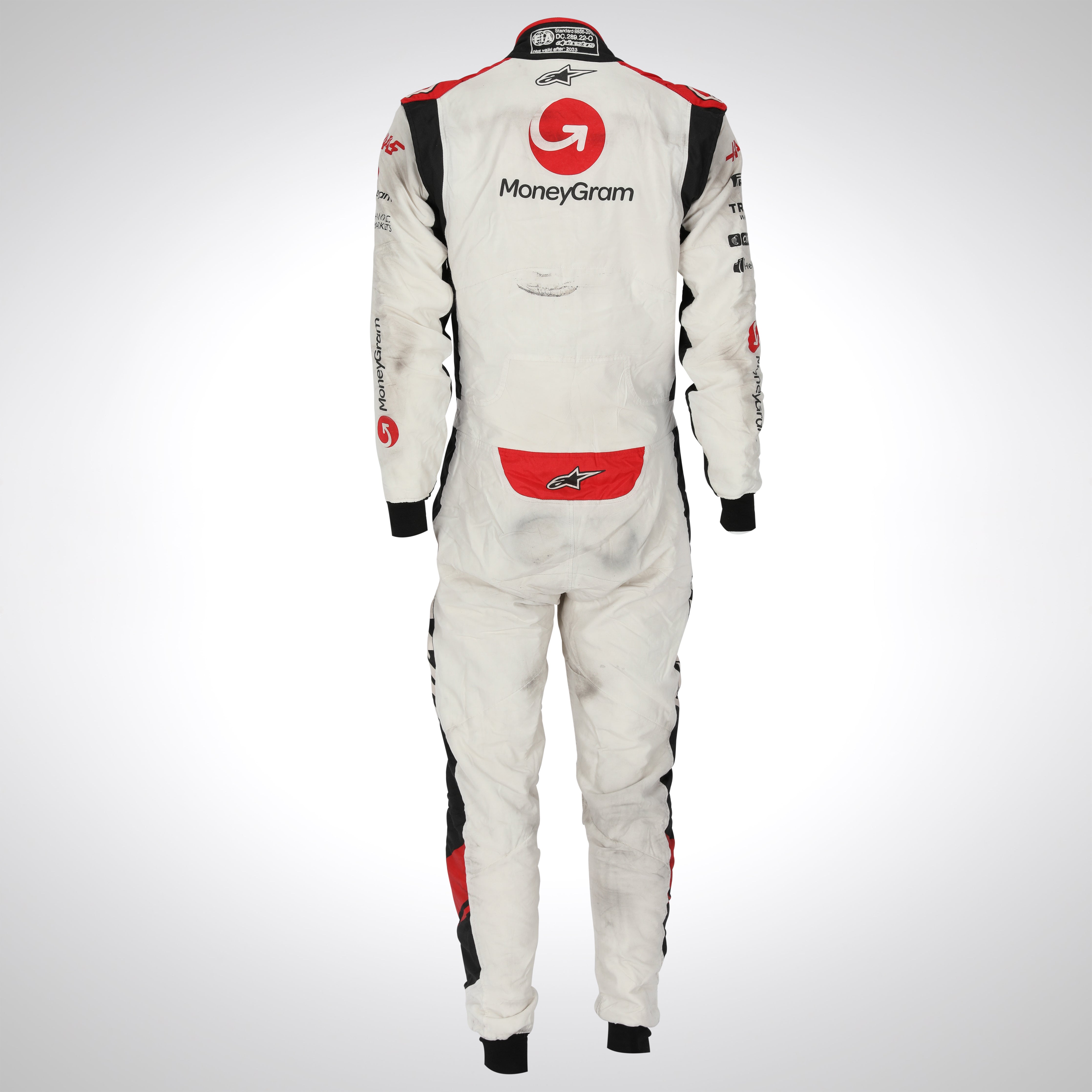 Nico Hulkenberg 2023 Signed Haas F1 Team Grand Prix Used Race Suit