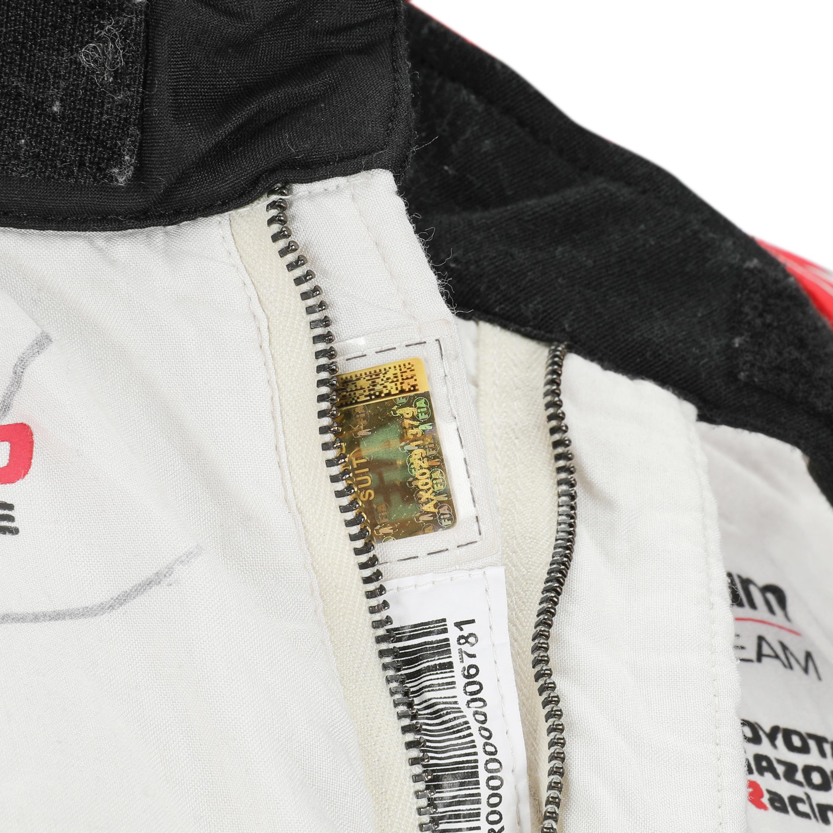 Nico Hulkenberg Signed 2024 Moneygram Haas F1 Team Race Used Suit - Abu Dhabi GP