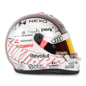 Nico Hülkenberg Signed 2026 Audi F1 Team 1:2 Scale Helmet