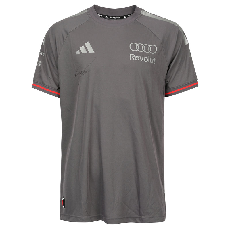 Nico Hülkenberg signed 2026 Audi Revolut F1 Team driver T-shirt authentic Formula 1 memorabilia for collector display