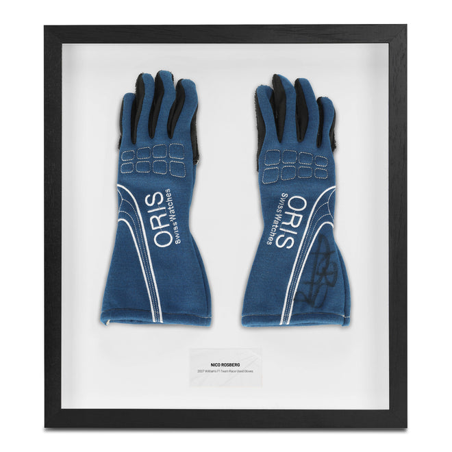 The Austin Auction LOT 038 - Nico Rosberg 2007 Williams F1 Team Race Used Gloves