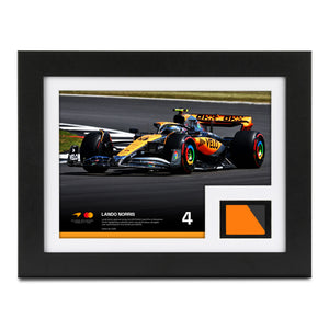 Limited Edition Lando Norris 2023 McLaren F1 Team Bodywork & Photo - British GP