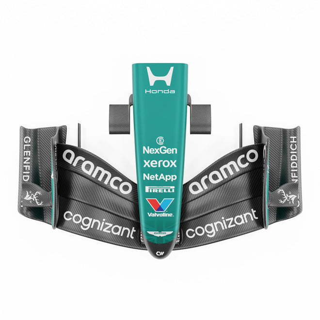 Aston Martin Aramco F1 Team front wing and nose cone replica 2026 premium motorsport memorabilia
