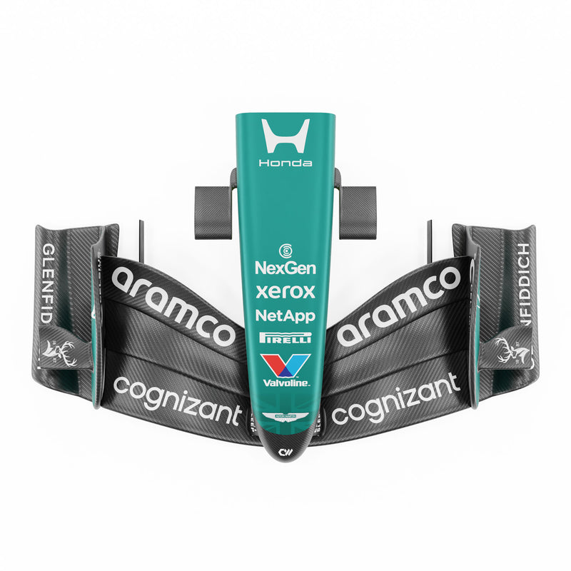 Aston Martin Aramco F1 Team front wing and nose cone replica 2026 premium motorsport memorabilia