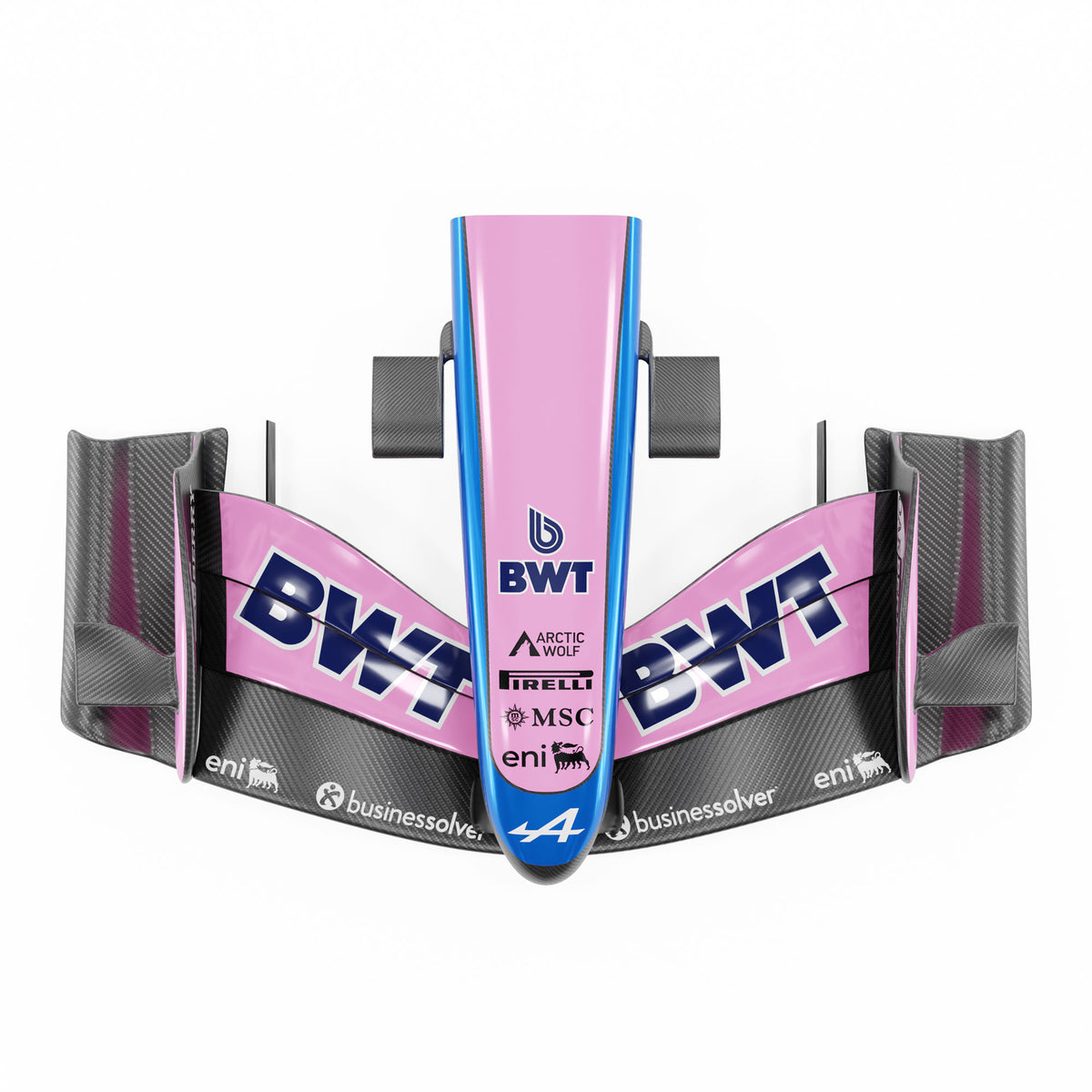 BWT Alpine F1 Team 2026 Replica Front Wing & Nose – F1 Authentics
