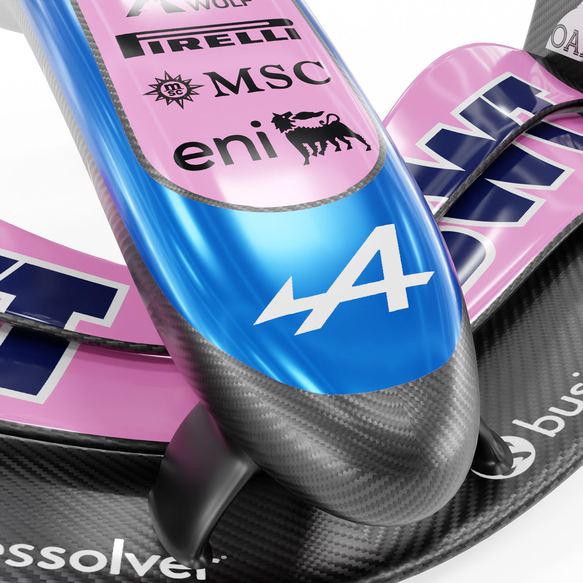 BWT Alpine F1 Team 2026 Replica Front Wing & Nose – F1 Authentics