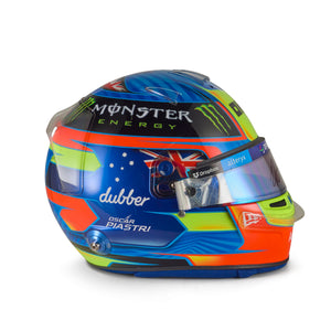 LOT 150 - Oscar Piastri 2024 Signed Race-Used Helmet - Bahrain GP