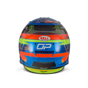 LOT 150 - Oscar Piastri 2024 Signed Race-Used Helmet - Bahrain GP