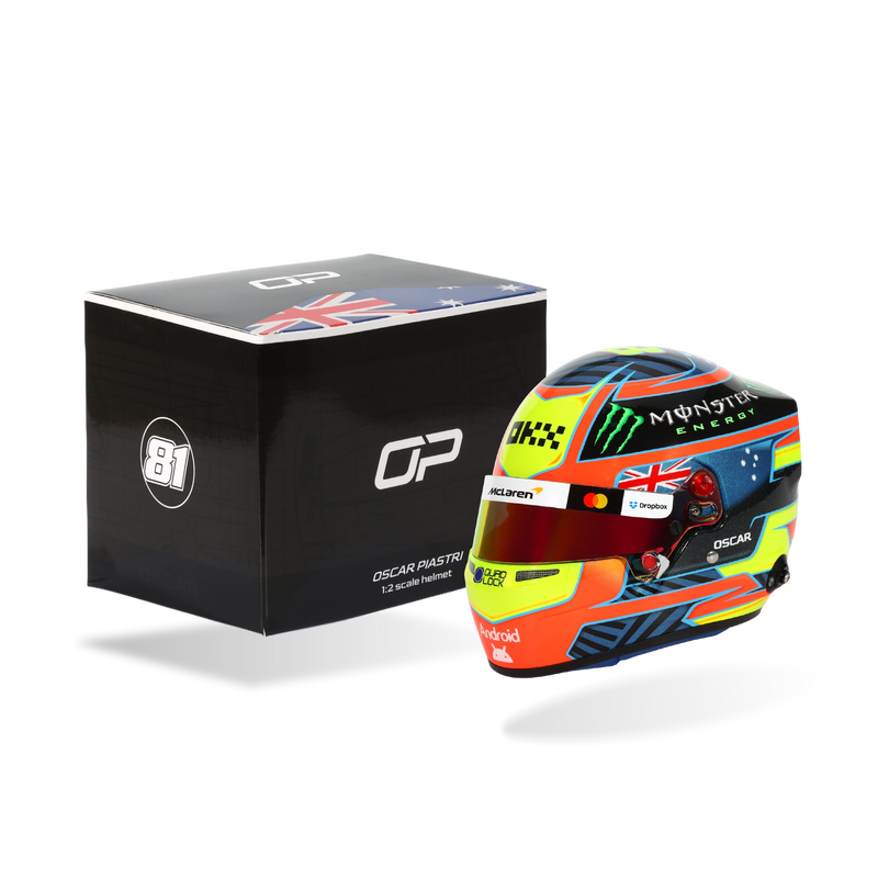 Oscar Piastri 2026 Season McLaren 1:2 Scale Helmet