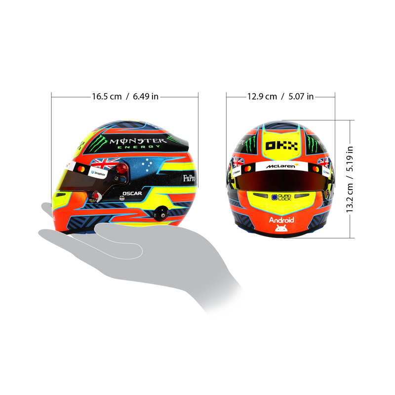 Oscar Piastri 2026 Season McLaren 1:2 Scale Helmet