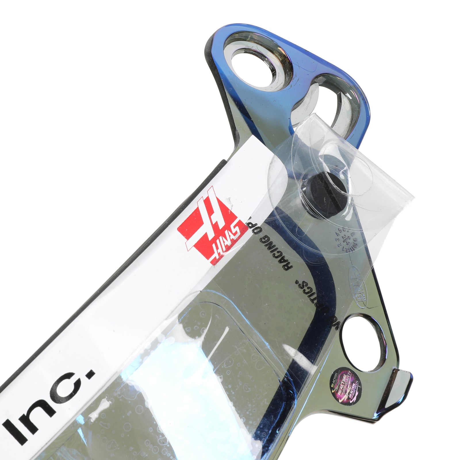 LOT 643 - Oliver Bearman 2025 HAAS Visor – China GP Used Signed