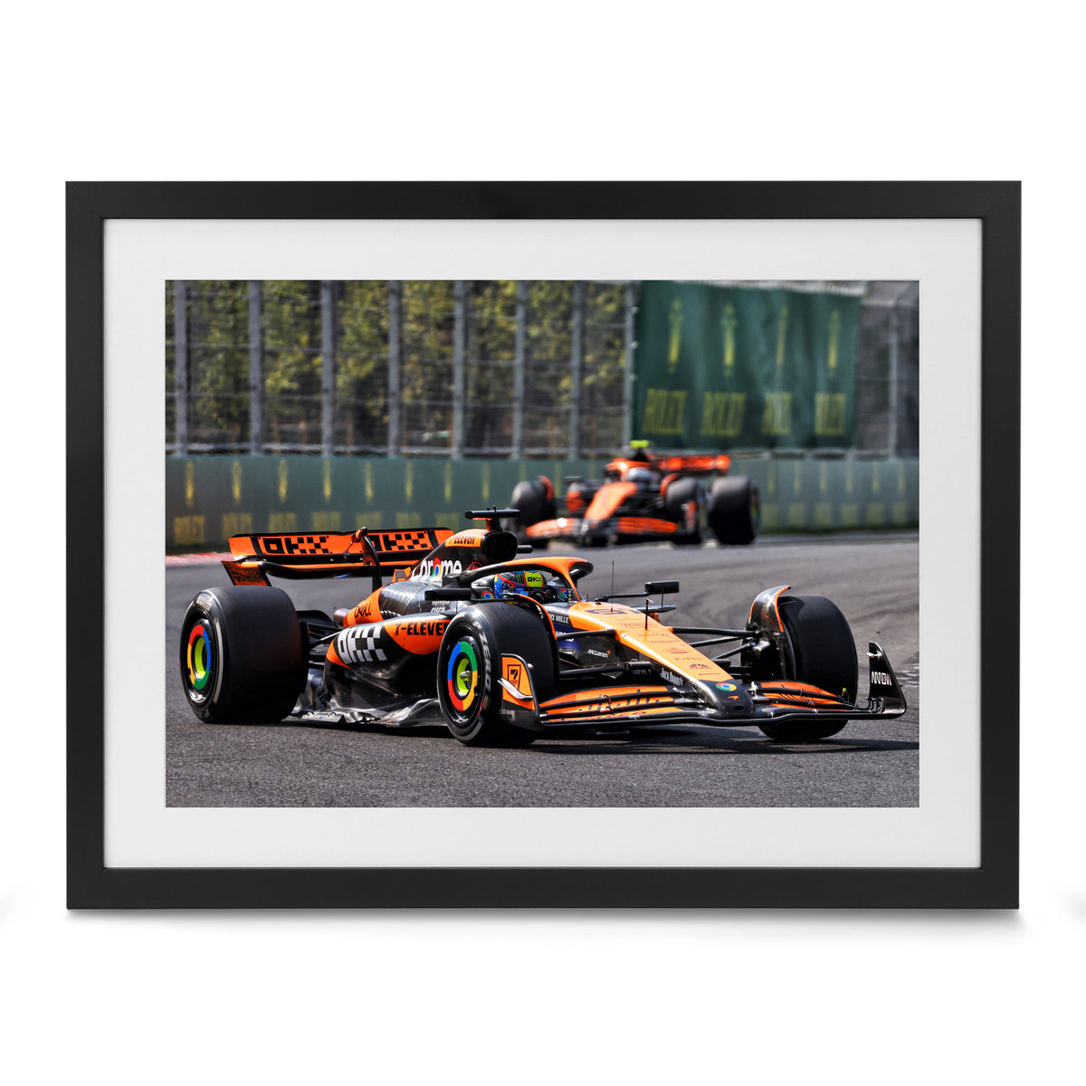 Oscar Piastri & Lando Norris 2024 ‘P1 & P2 Print Hungarian GP