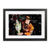 Oscar Piastri 2024 McLaren F1 Team Frame Print - First Win - Hungarian GP