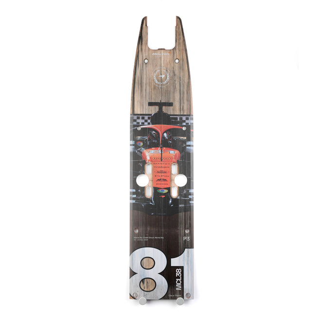 Oscar Piastri 2024 McLaren F1 Team Race Used Front Skid Plank Wall Art - Singapore GP
