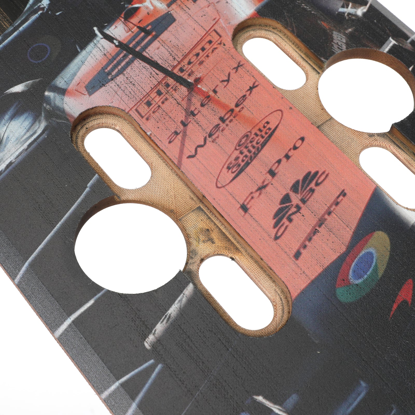 Oscar Piastri 2024 McLaren F1 Team Race Used Skid Plank Wall Art - Italian GP