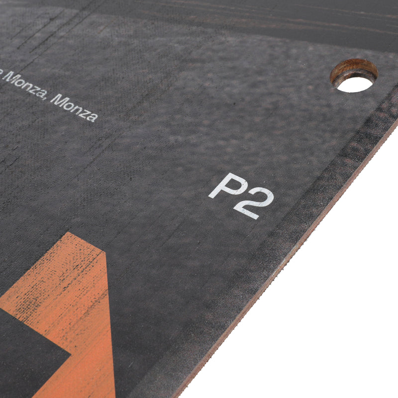 Oscar Piastri 2024 McLaren F1 Team Race Used Skid Plank Wall Art - Italian GP