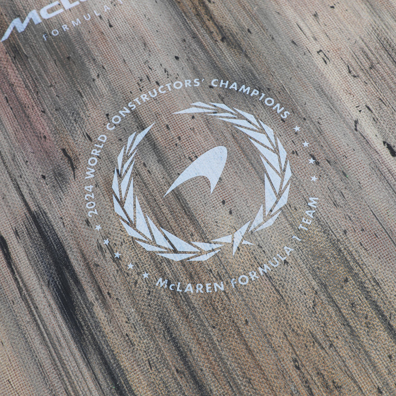 Oscar Piastri 2024 McLaren F1 Team Race Used Skid Plank Wall Art - Qatar GP