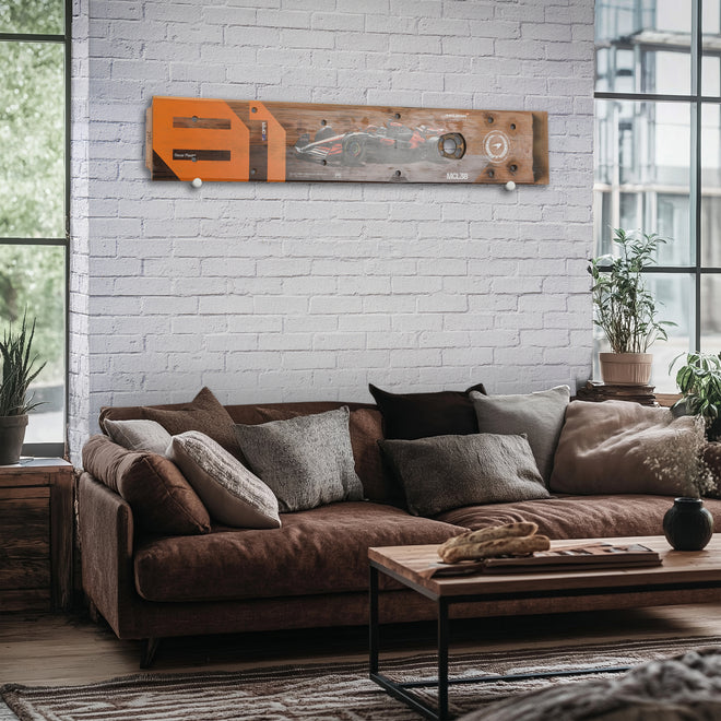 Oscar Piastri 2024 McLaren Formula 1 Team Race Used Rear Skid Plank Section - Canada GP