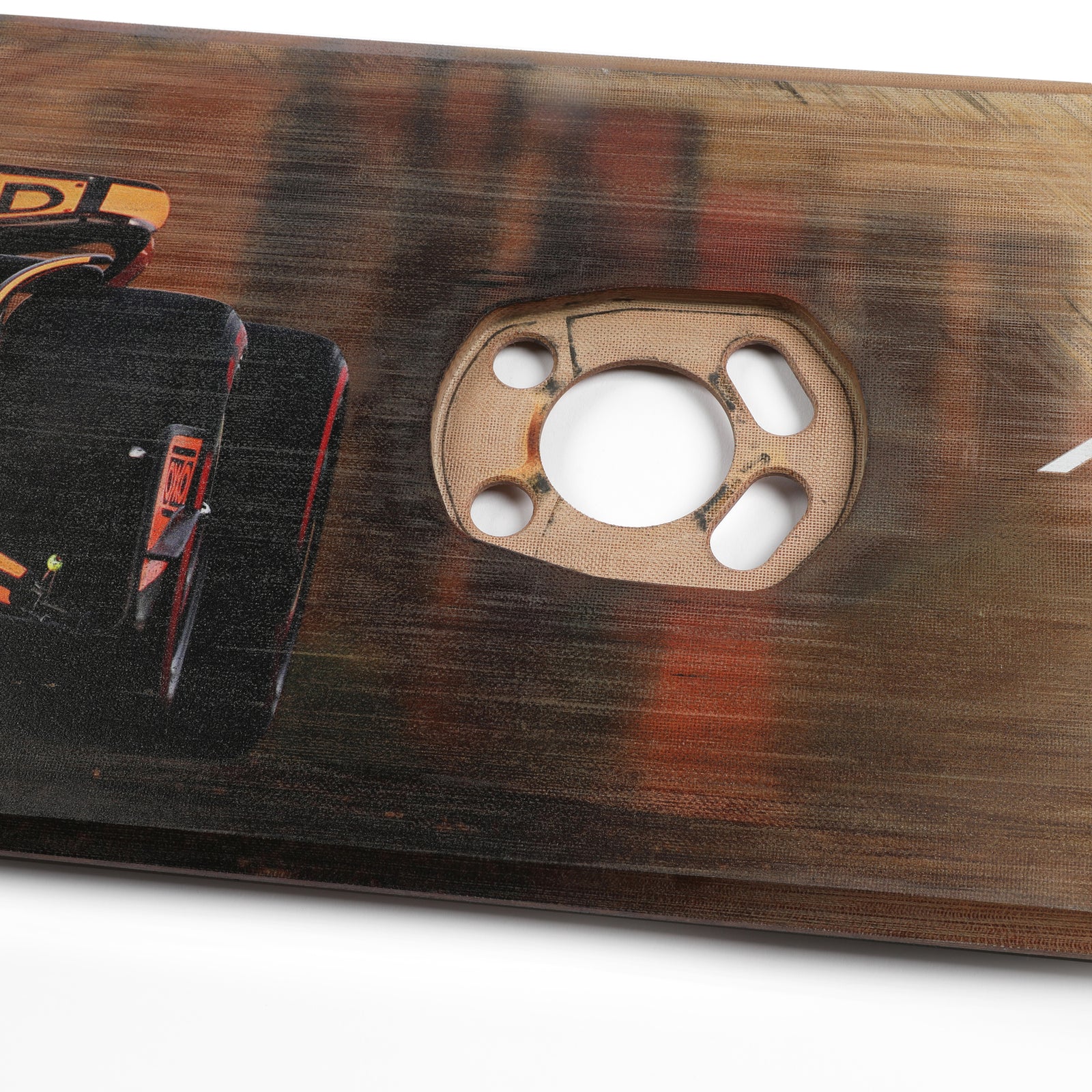 Oscar Piastri 2024 McLaren F1 Team Grand Prix Used Skid Plank Wall Art - Chinese GP