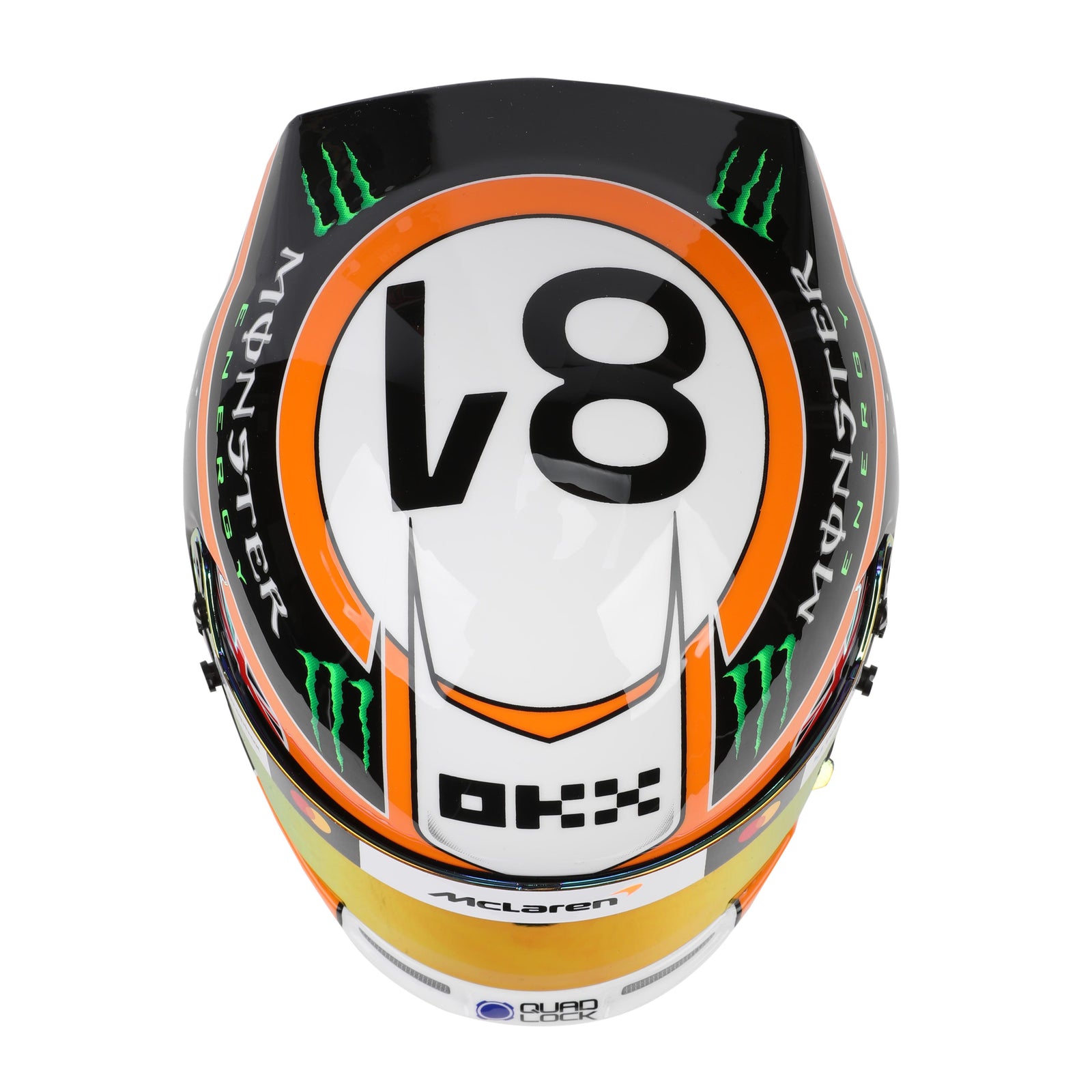 Oscar Piastri 2025 Season McLaren 1:2 Scale Helmet - Monaco GP