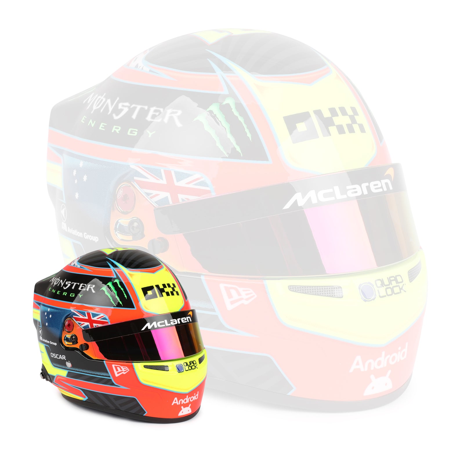 Oscar Piastri 2025 Season McLaren 1:2 Scale Helmet