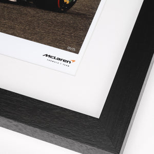 LOT 049 - Limited Edition Oscar Piastri 2025 McLaren F1 Team Signed Photo - Bahrain GP - EDITION 1