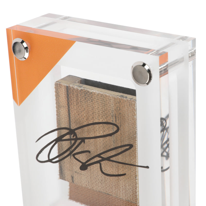 Oscar Piastri 2025 Grand Prix Used McLaren MCL39 Skid Plank Piece in Acrylic