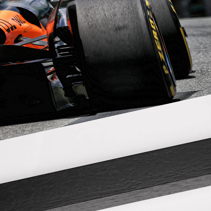 Oscar Piastri 2025 McLaren Framed Photo - Miami GP