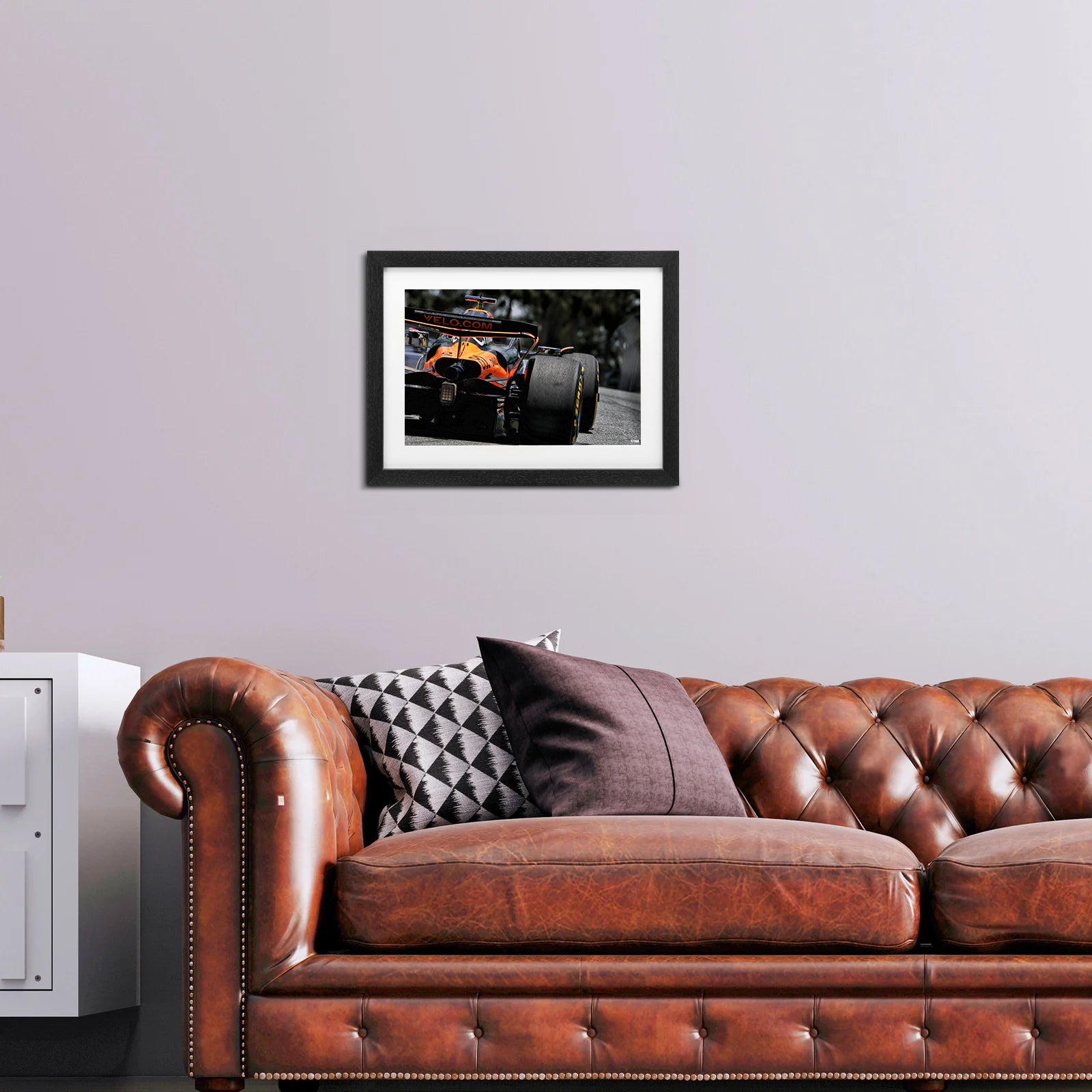 Oscar Piastri 2025 McLaren Framed Photo - Miami GP