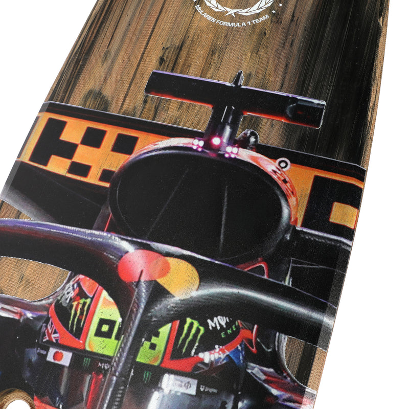 Oscar Piastri 2025 McLaren F1 Team Grand Prix Used Front Skid Plank Wall Art -  Qatar GP
