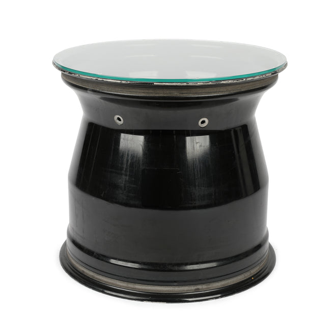McLaren F1 Team rear wheel rim table Oscar Piastri Dutch GP 2025 race-used motorsport furniture