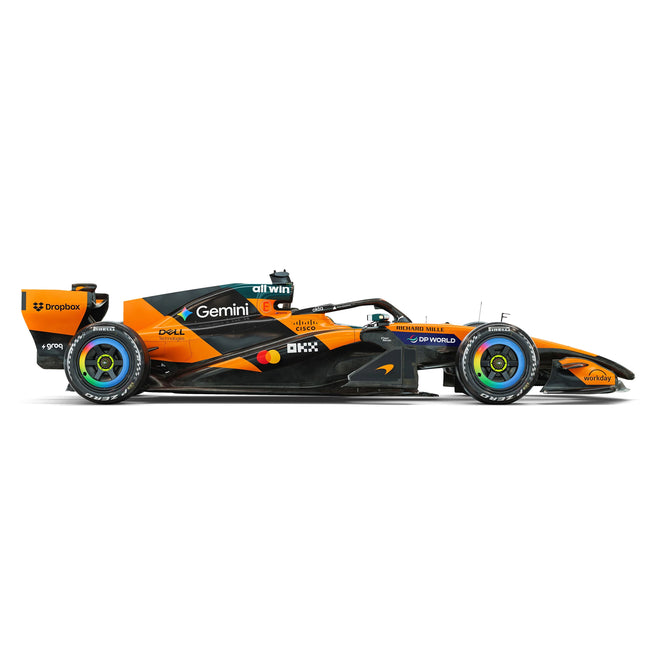 Oscar Piastri 2026 McLaren MCL40 1:8 Scale Model - Miami GP Amalgam Collection