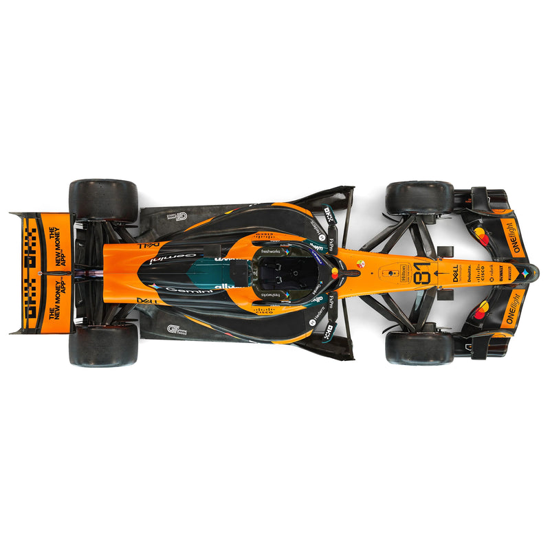 Oscar Piastri 2026 McLaren MCL40 1:8 Scale Model - Miami GP Amalgam Collection
