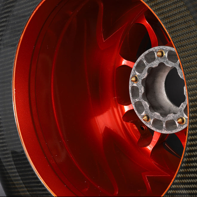 LOT 727 - McLaren Carbon Front Wheel Rim Table - Front