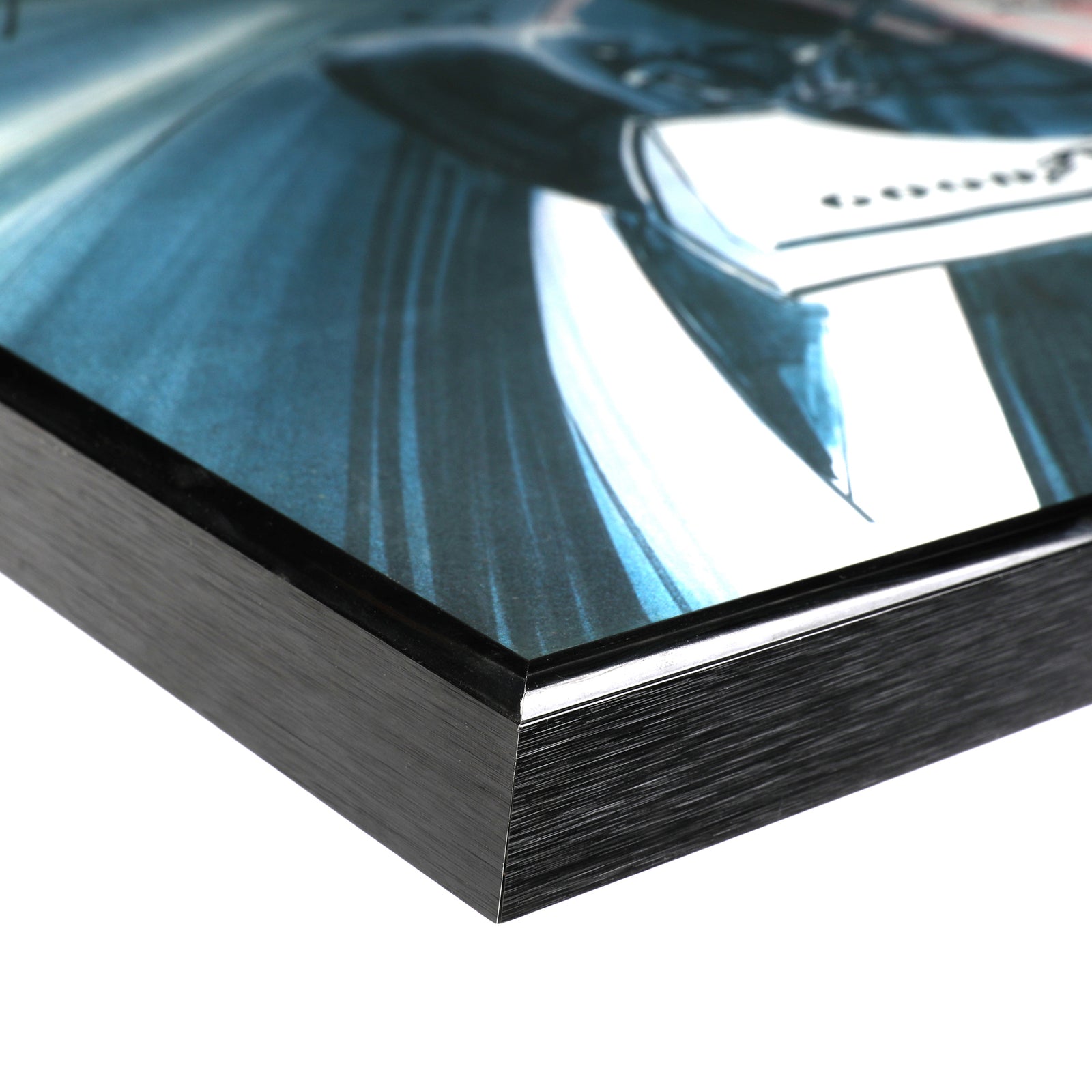 The Miami Auction LOT 015 - Pacific Grand Prix Poster 1994- Senna, Schumacher, Hakkinen, Alesi & Hill Signed Framed