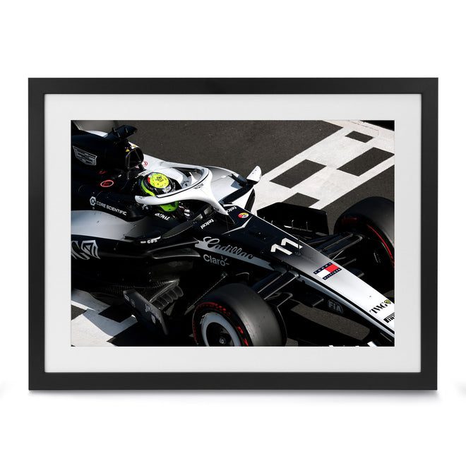 Sergio Perez framed photo 2026 Chinese Grand Prix Formula 1 collector display memorabilia