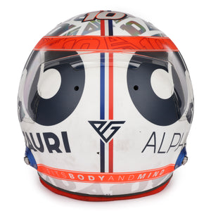 LOT 142 - Pierre Gasly 2022 Signed Race Used Helmet – Australian GP