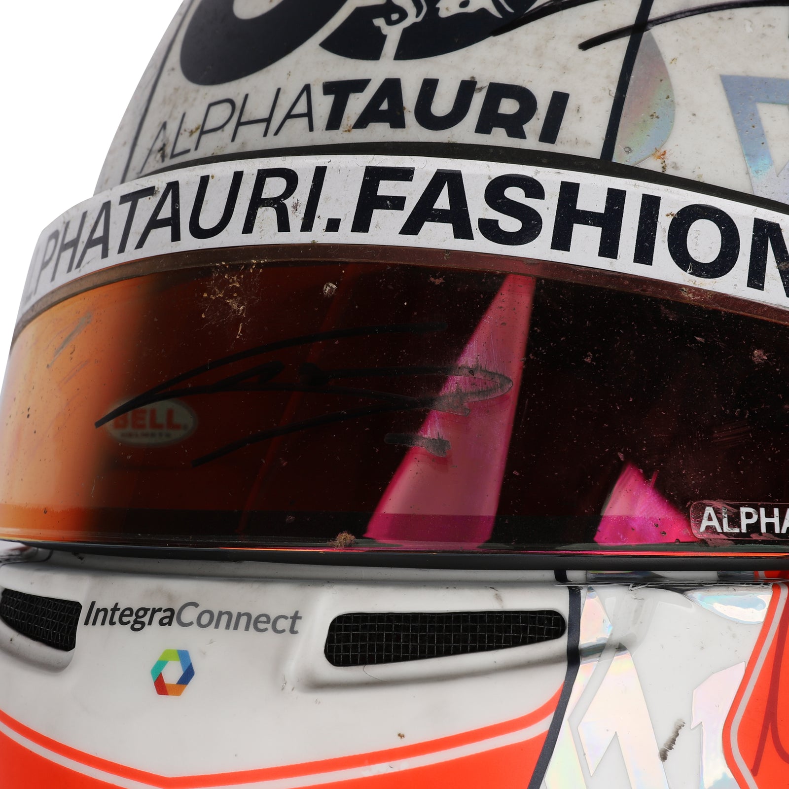 LOT 013 - Pierre Gasly 2022 Signed Race Used Helmet – Australian GP