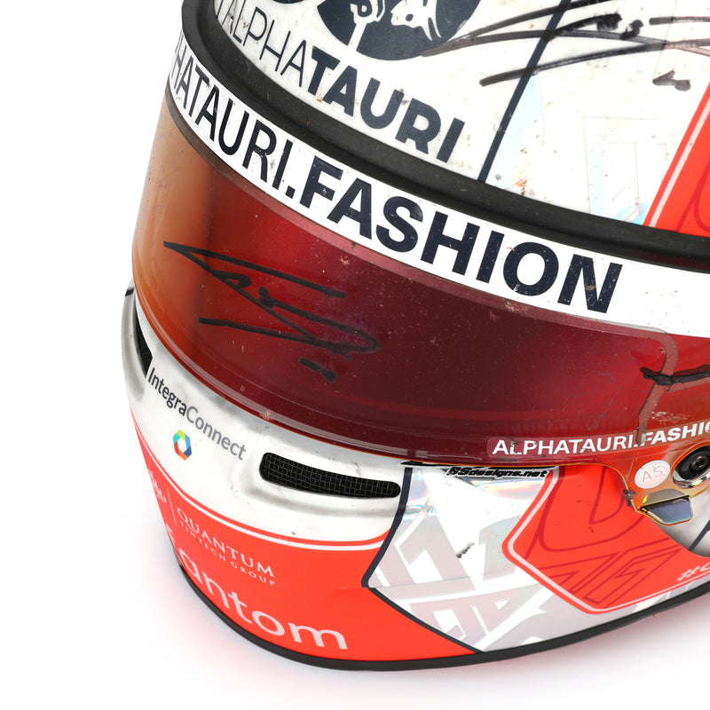 Pierre Gasly 2022 Signed Race Used Helmet – Australian GP
