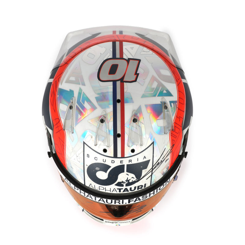 Pierre Gasly 2022 Signed Race Used Helmet – Australian GP